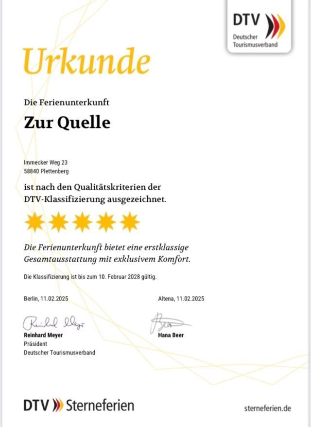 Zur Quelle Plettenberg